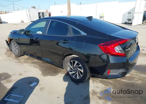 2017 Honda Civic Ex from USA, damaged, VIN 2HGFC2F72HH558085
